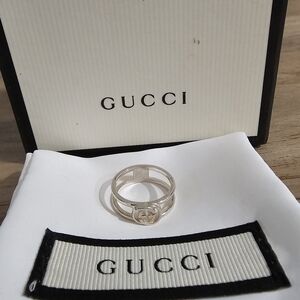 Gucci Sterling Silver Ring for Women